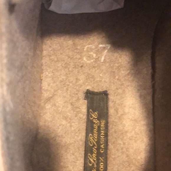 Superga sneakers Loro Piana cashmere sneakers in a mushroom taupe color 6 1/2 wn - Picture 8 of 10